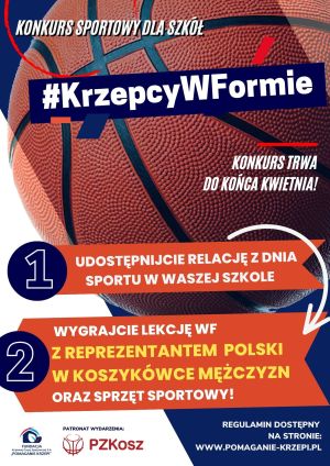 Plakat zachęcający do udziału w konkursie