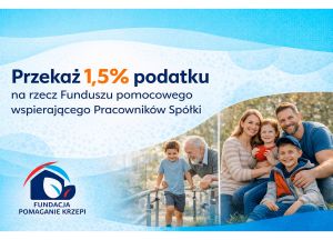 Plakat przekaż 1.5 procent