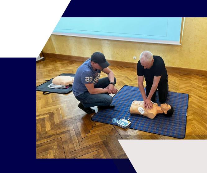 Cykl szkoleń z Pierwszej Pomocy Przedmedycznej wśród Pracowników Spółki