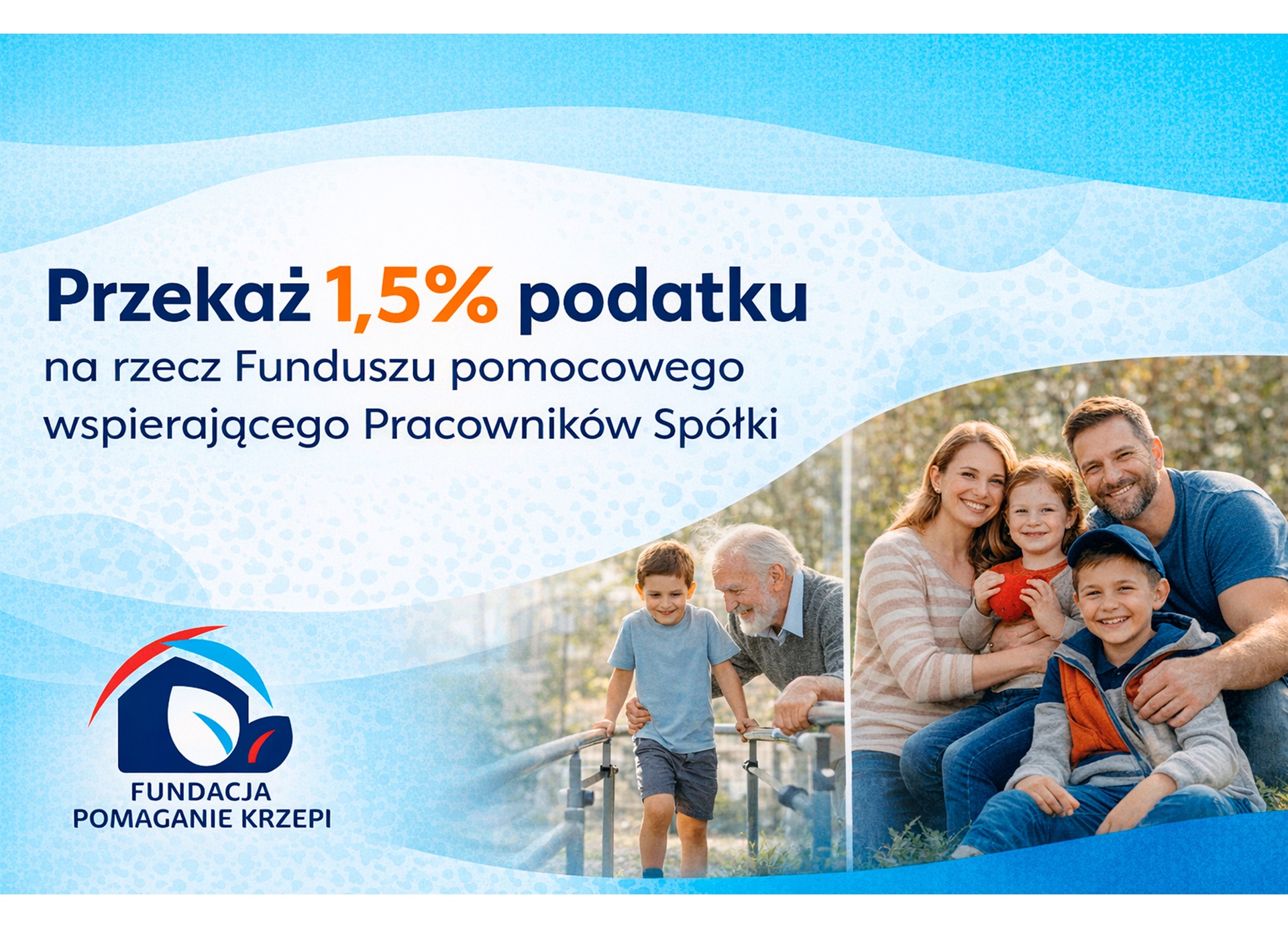 1,5% podatku może naprawdę zmienić czyjeś życie